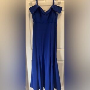R&M Richards 💙 Royal Blue 💙 Off-Shoulder Mermaid 🧜‍♀️ Gown | Size 10